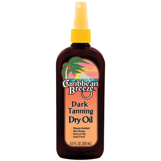 Amazon Com Caribbean Breeze Dark Tanning Dry Oil Spray 8 5 Oz